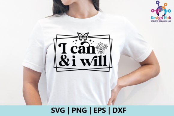 I Can and I Will Retro SVG