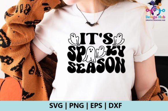 It's Spooky Season Retro SVG