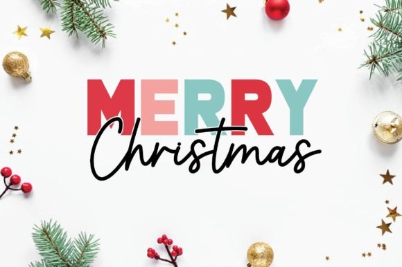 Merry Christmas-Christmas Retro Svg