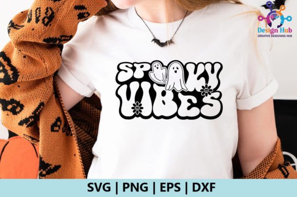 Spooky Vibes Retro SVG