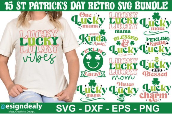 St Patrick's Day Retro SVG Bundle