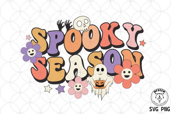 Stay Spooky Ghost Retro SVG Sublimation