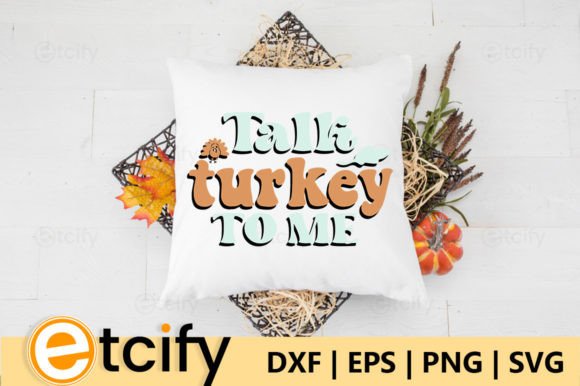 Talk Turkey to Me Retro SVG
